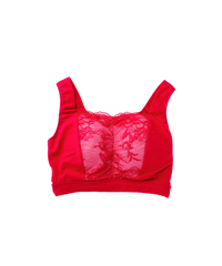 Night Bra Red