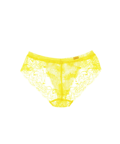 Luxe Yellow Shorts