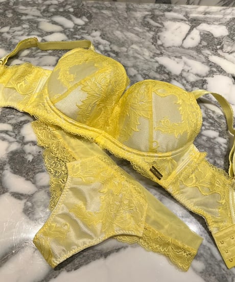 Luxe Yellow Bra