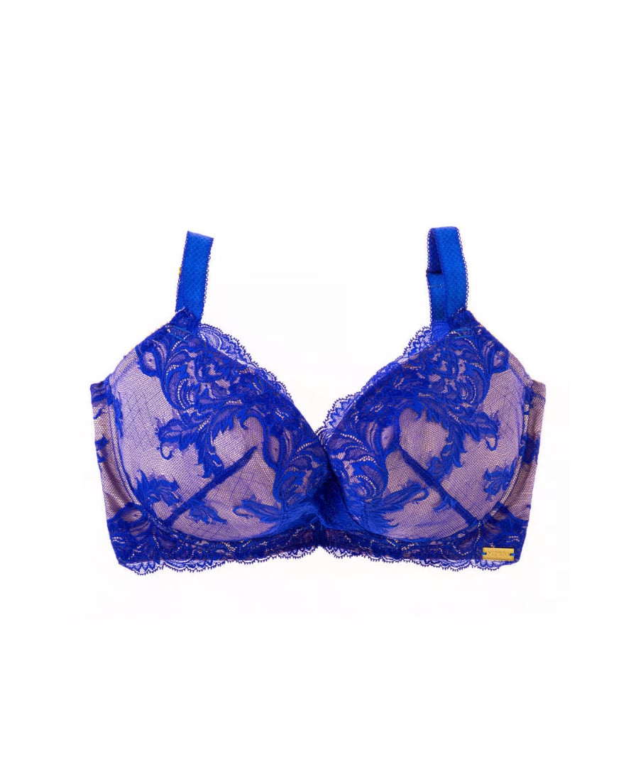 【新品】M'DREA LUISA BRA L65 (G65〜K70) LUISA Royal Blue Bra | M'DREA / マドレア