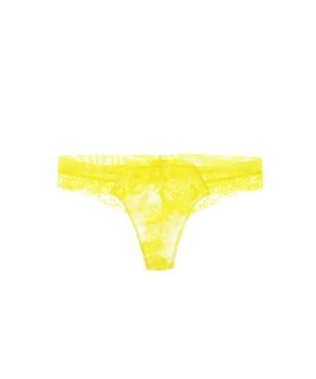 Luxe Yellow Tanga