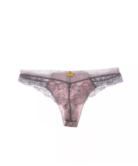 Silver Rose Tanga