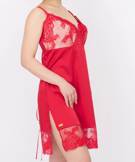 LUISA Rouge Red Slip