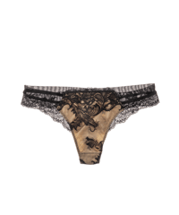 Kelly Black Tanga