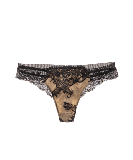 Kelly Black Tanga