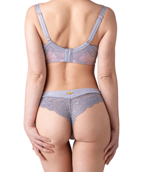 Silver Rose Tanga