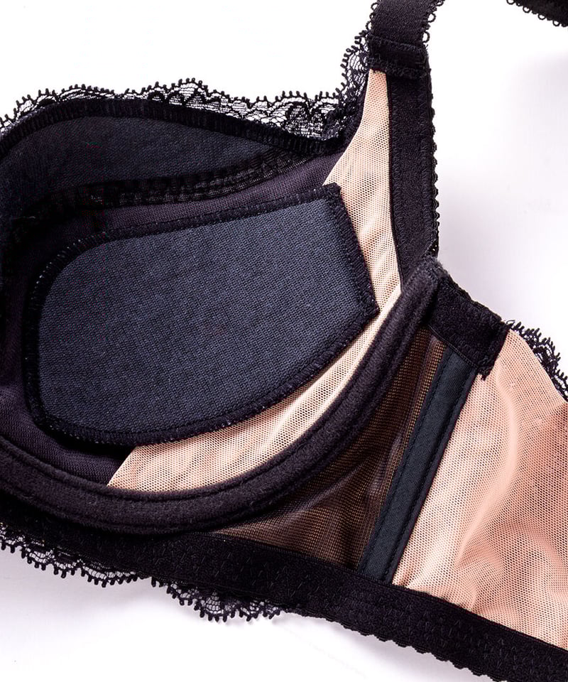 LUISA Black Bra | M'DREA / マドレア