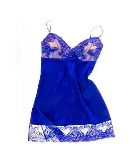 LUISA Royal Blue Slip