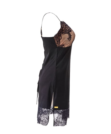 LUISA Black Slip