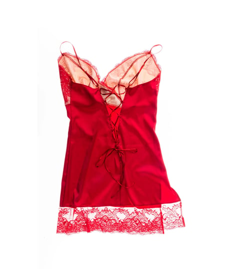 LUISA Rouge Red Slip