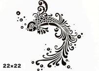《サンデコステンシル》ZEN GARDEN Zen 22×22 / ZB-3