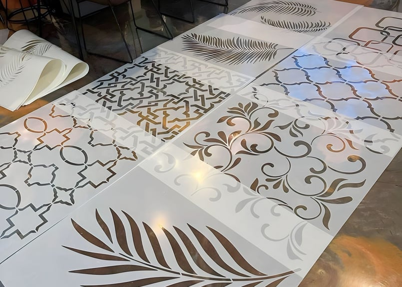 PAINT DAYS》櫻一styeオリジナルステンシル特大 | PAINTDAYS【Pain