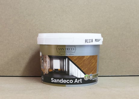 《サンデコ塗料》サンデコアート　シルバー　2.5L