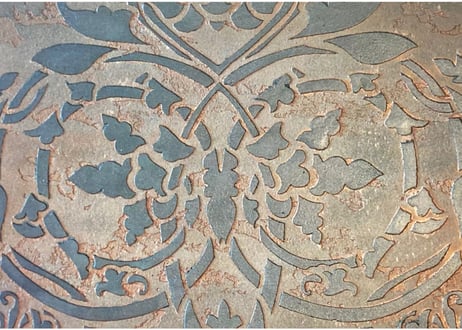 《サンデコステンシル》MOROCCAN COURTYARDS Casablanca 25×36 / FA-1