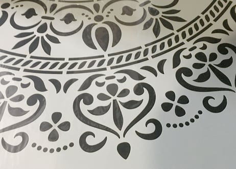 《サンデコステンシル》CLASSIC LACE 33×33 / K-154