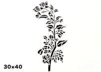 《サンデコステンシル》ZEN GARDEN Sakura 30×40 / ZB-5