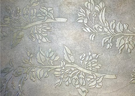 《サンデコステンシル》ZEN GARDEN Sakura 30×40 / ZB-5