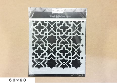 《サンデコステンシル》CLASSIC VITREE 60×60 / K-139
