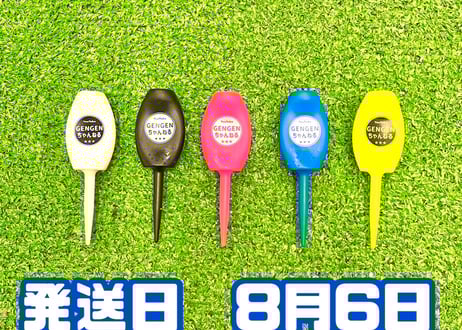 パリティー100本蛍光色　GEN GENロゴなしゴルフティー パリティー100本蛍光色 GEN GENロゴなしゴルフティー（2025年