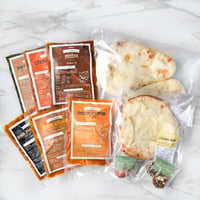 【全部お試しセット】カレー6種＆ナン1袋＆チーズナン1袋＆インド菓子2種（送料込み）+ スナック３種(通常送料)