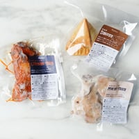 インドスナック3種セット（チキンティッカ、マライティッカ、サモサ） 各1パック