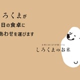 しろくまのお米