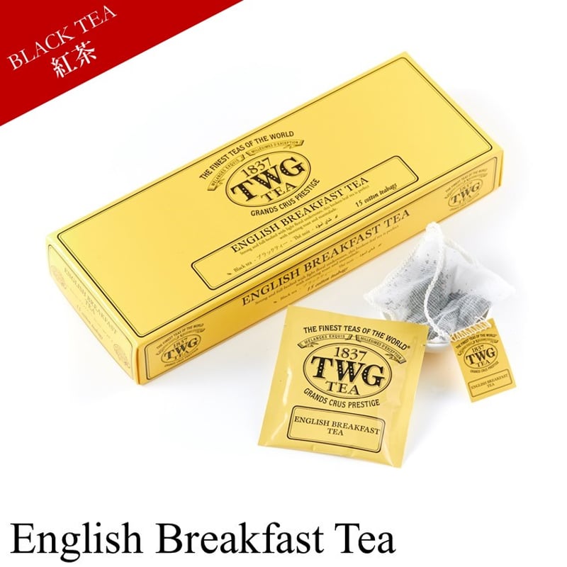 イングリッシュ ブレックファスト ティーバッグ | TWG Tea Online Boutique