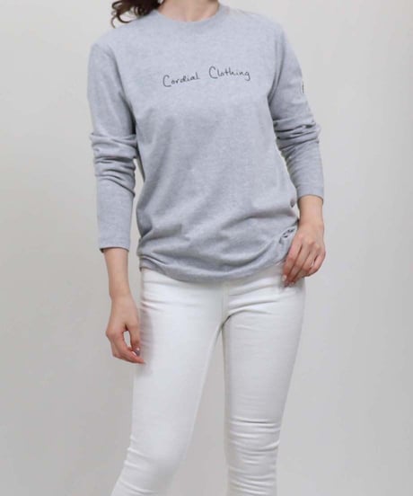 【Cordial Clothing】ロングリーブスロゴＴシャツ CC1031134