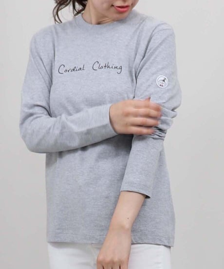 【Cordial Clothing】ロングリーブスロゴＴシャツ CC1031134