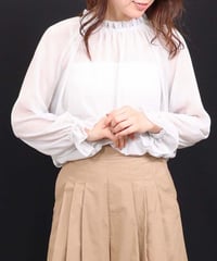21SS【Something Green】ドットブラウス SG2132004