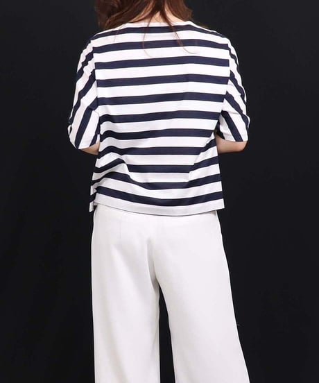 21SS【Cordial Clothing】MYボーダープルオーバー CC2141117