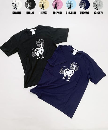 21SS【Cordial Clothing】馬 Ｔシャツ CC1041141