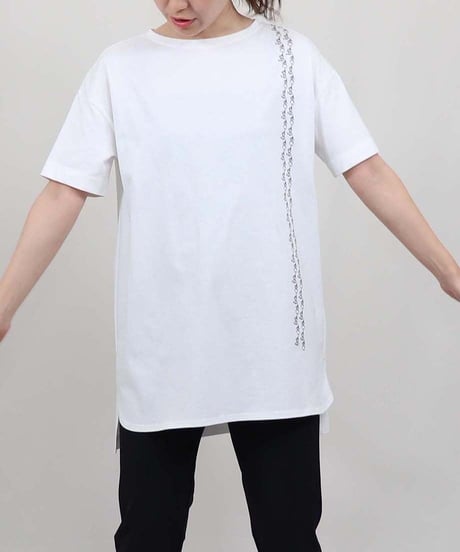 21SS【Cordial Clothing】MYストライプ柄チュニック CC2131107