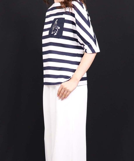 21SS【Cordial Clothing】MYボーダープルオーバー CC2141117