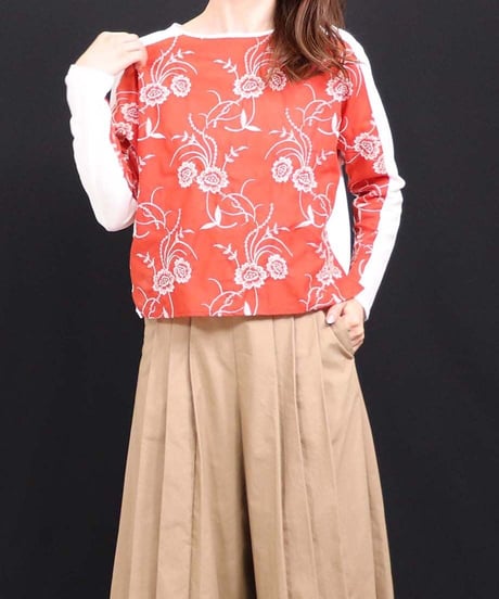 21SS【Something Green】レースプルオーバー SG2131003
