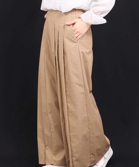 21SS【Something Green】タックワイドパンツ SG2133005