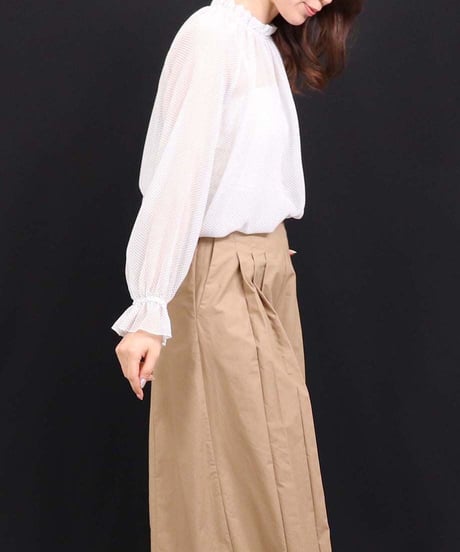 21SS【Something Green】ドットブラウス SG2132004