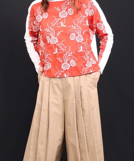 21SS【Something Green】レースプルオーバー SG2131003