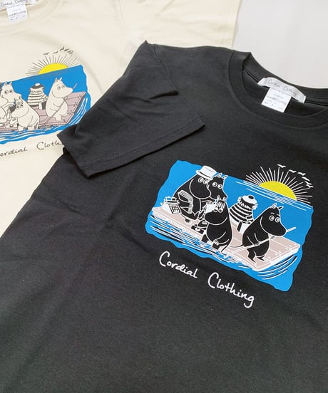 21SS【Cordial Clothing】筏に乗ったムーミン Ｔシャツ CC1041139