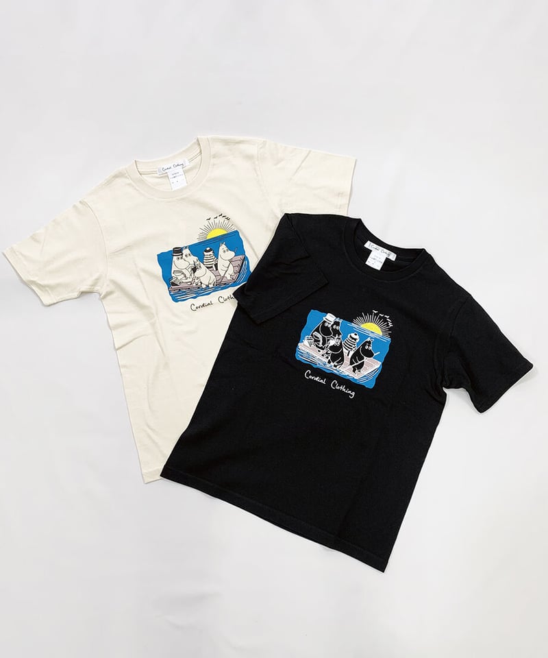 21SS【Cordial Clothing】筏に乗ったムーミン Ｔシャツ CC1041139