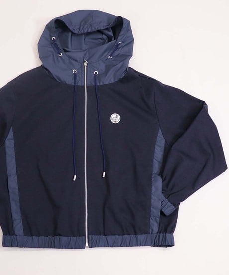 【Cordial Clothing】2マテリアルジップアップ パーカー CC2131105
