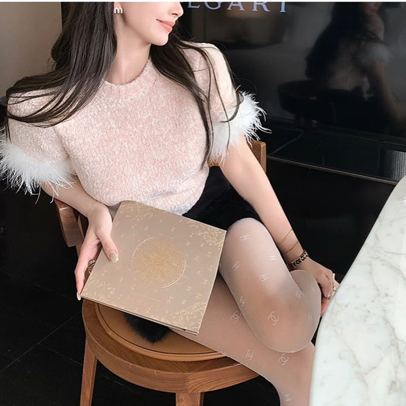 フェミニンファーニットトップス 1248 | Dolly