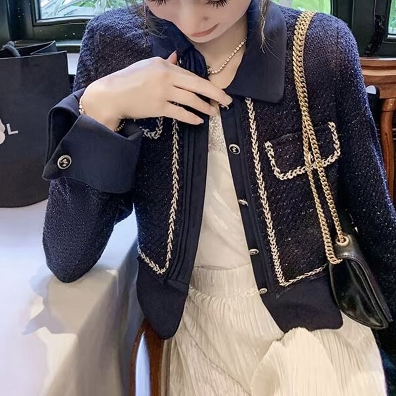 ラグジュアリーツイードシャツジャケット 0550 | Dolly 