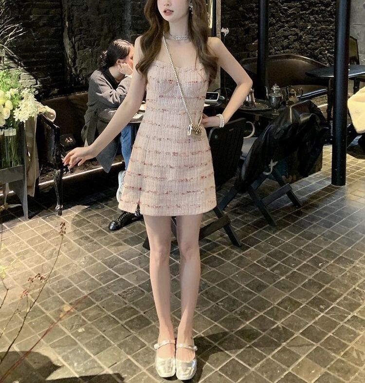 チェックDOLLYキャミワンピース2 Princess Melody ピンク チェックDOLLYキャミワンピース Princess Melody】チェックDOLLY