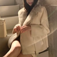 ファーデザインホワイトジップジャケット　1320