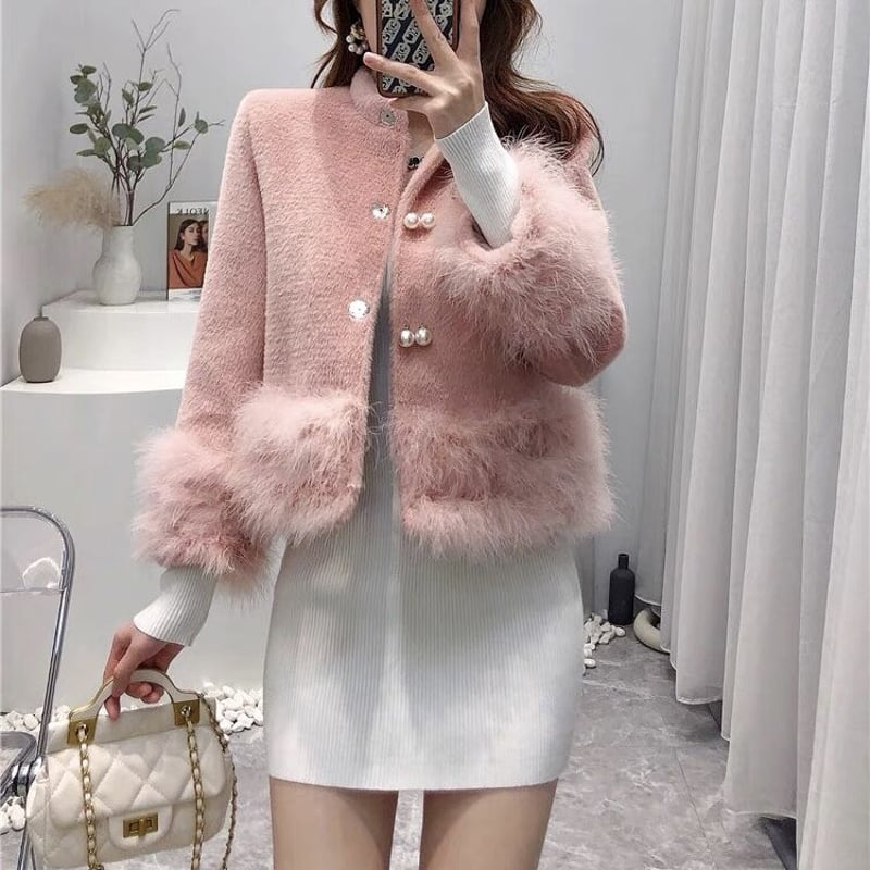 ラグジュアリーパールファーコート 0377 | Dolly