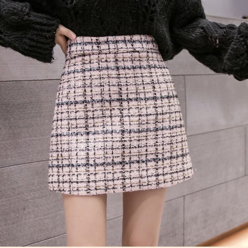 フェミニンツイードミニスカート 0601 | Dolly