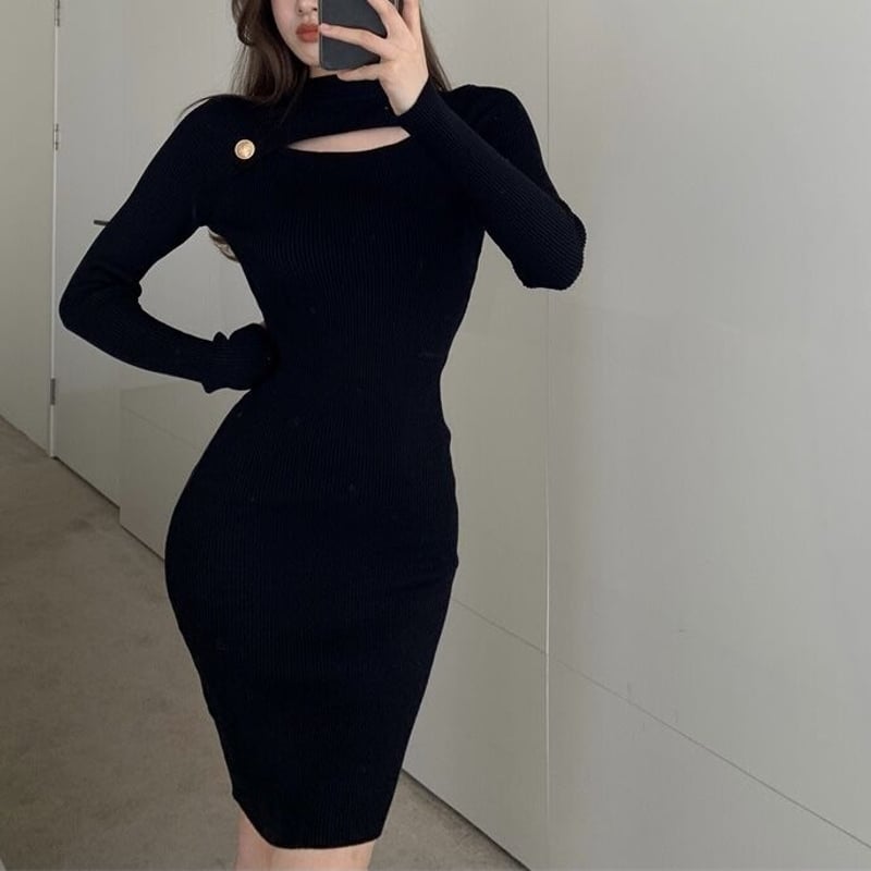 セクシーニットミニワンピ 0375 | Dolly セクシーニットミニワンピ 0375 | Dolly