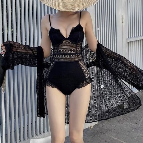 レースアップセクシーSWIM WEAR　0479