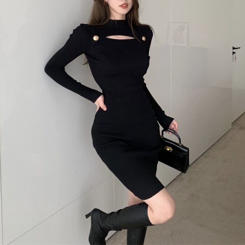 セクシーニットミニワンピ 0375 | Dolly セクシーニットミニワンピ 0375 | Dolly